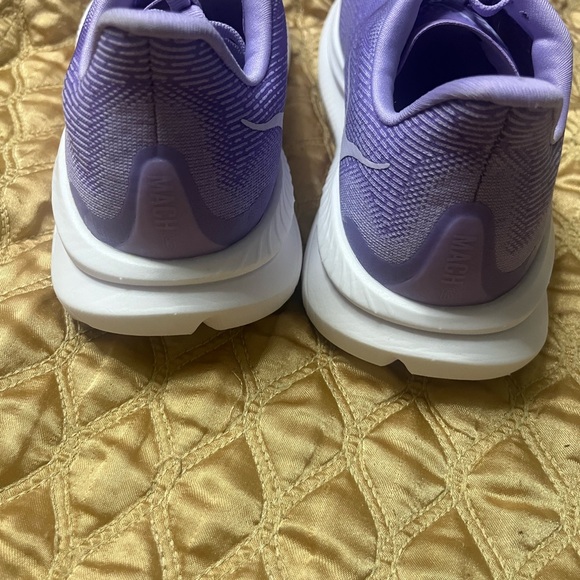 Hoka Lavender and White Athletic Sneakers - Picture 5 of 6